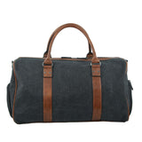 Pierre Cardin Canvas Overnight Duffle Bag in Black (PC2581)