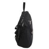 Pierre Cardin Nylon Anti-Theft Backpack in Black (PC2891)